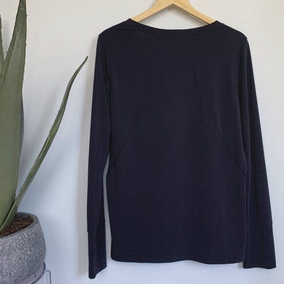 GapFit Breathe Long Sleeve T-Shirt XL Black - Picture 9 of 10